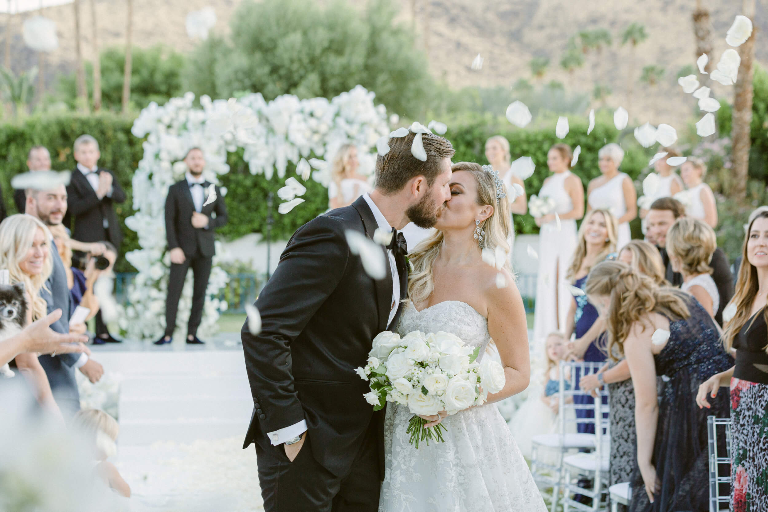 Palm Springs wedding designed by top wedding planner Layne Povey
